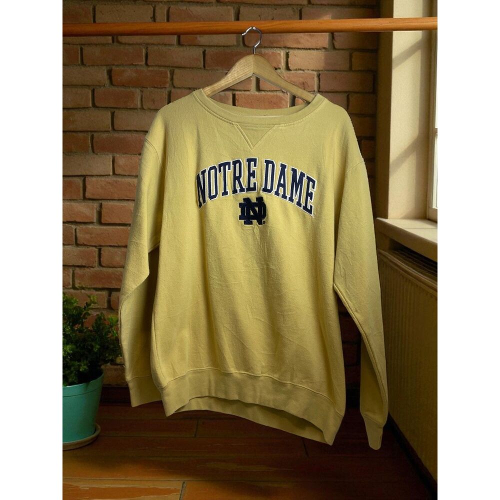 Vintage Notre Dame Crewneck Sweatshirt – Size M